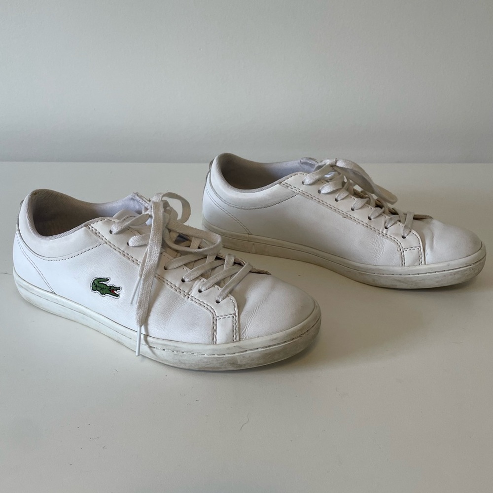 Lacoste Straightset BL 1 White size 8 women
